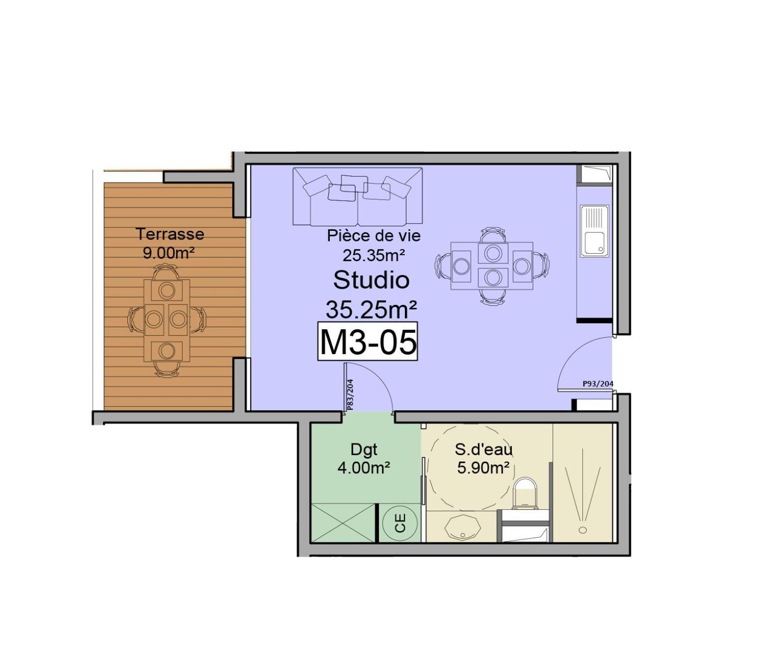 Studio T1 Bis Vue Mer Propriano بروبرِيانّو المظهر الخارجي الصورة